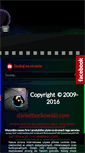 Mobile Screenshot of danielborkowski.com